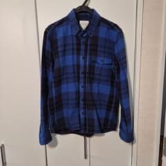 SATURDAYS SURF NYC ネルシャツ M 青黒チェックのサムネイル