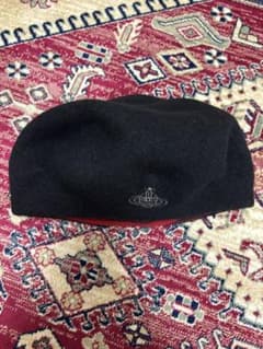 【Vivienne Westwood】ベレー帽　黒のサムネイル