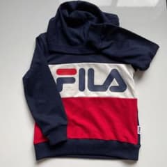 タグ付き☆FILA　トレーナー　フード付き　110センチ　男の子のサムネイル