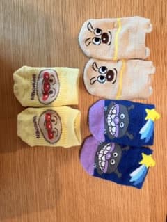 アンパンマン　ベビー靴下　3足セットのサムネイル