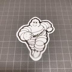 防水ステッカー ミシュラン キャラクター かわいい 白のサムネイル