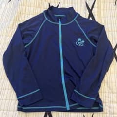 値下げ！ocean pacific ネイビー ラッシュガード 160cmのサムネイル