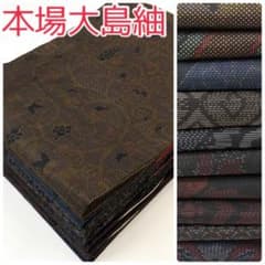 TAMA屋】全て正絹 全て本場大島紬 泥大島紬 まとめ売り10点TM2207