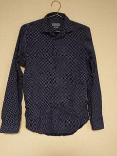 ZARA ザラ　ドットシャツ　総柄シャツ　水玉シャツ　水玉　Sのサムネイル