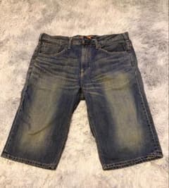 EDWIN WIDE SHORTS デニム ハーフパンツ　W38のサムネイル