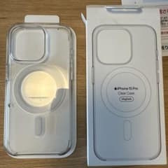iPhone 15 Pro 용 클리어 케이스 MagSafe 대응