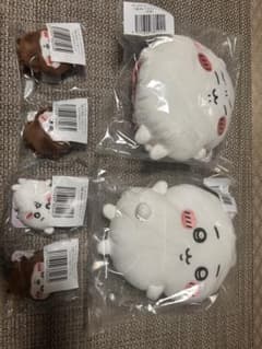 ちいかわだらけくじ ぬいぐるみバッジ等 6点セットのサムネイル