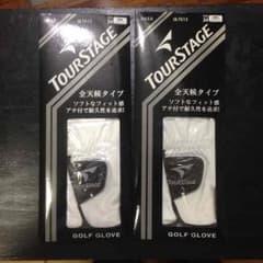 ゴルフ用手袋  左手用 2個セットTOURSTAGEのサムネイル