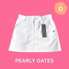 32 新品パーリーゲイツ 定価22,000円 ストレッチスカート 白 0 S