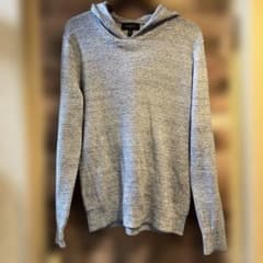 BANANA REPUBLIC ニットパーカー ブルーMのサムネイル