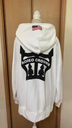最終価格。RODEO CROWNS ☆ BIGシルエットパーカーのサムネイル