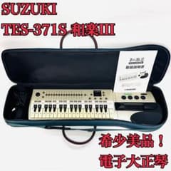 美品　SUZUKI 電子大正琴【わらくのひびき/TES-371G】現状渡し 希少動作美品！ SUZUKI スズキ TES-371S 和楽III 電子大正琴 - メルカリ