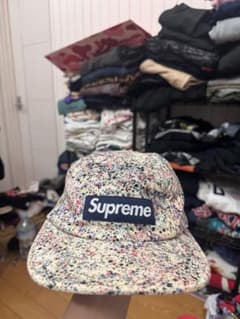 Supreme カラフルスプラッターパターンキャップのサムネイル