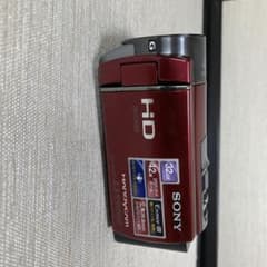 ​☆作動確認済　SONY ハンディカム　HDR-CX180 レッド 赤のサムネイル