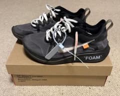 nike × offwhite zoom fly "black"のサムネイル