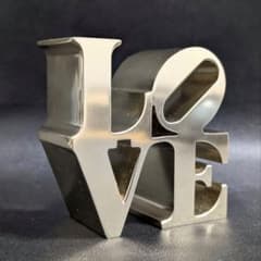希少 ロバート・インディアナ『LOVE』Robert Indiana ゴールド - メルカリ