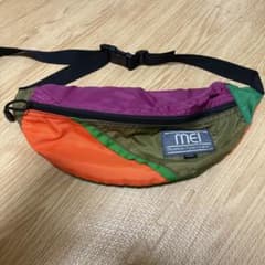 90s USA製MEI ボディバッグ ウエストポーチ マルチカラーのサムネイル