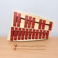 美品】ゾノア グロッケンシュピール 二段メタルフォン NG30 鉄琴