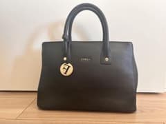 FURLA トートバッグ ショルダーバッグ フルラ リンダ 2WAY ブラックのサムネイル