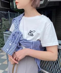 ナイスクラップ　ワンポイント ロゴ刺繍Tシャツのサムネイル