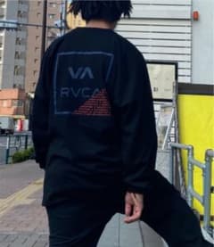 トシgun様専用　RVCA ビッグシルエット　プリントロンTのサムネイル