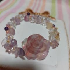 薔薇フローライトブレスレットのサムネイル