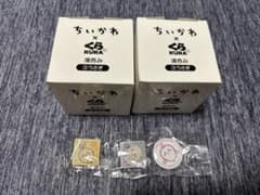 ちいかわ くら寿司 湯呑み うさぎ 2個セット ピンバッジ、マグネット付きのサムネイル