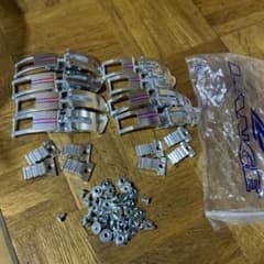 Lange スキー用金属バックルセット　部品 Lange スキー用金属バックルセット 部品 - メルカリ