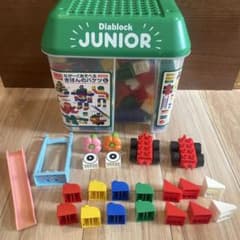 ダイヤブロック　ジュニア　きほんのバケツL プラスαありのサムネイル