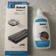 iRobot Braava jet m6 純正洗剤付き iRobot Braava jet m6 洗濯可能パッド 床用洗剤 - メルカリ