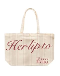 Herlipto Ice Cream/Large Tote Beige - メルカリ