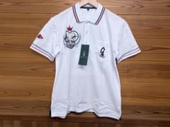 未使用新品/紙タグ付き】ホワイト Sサイズ GREEN CLUBS ポロシャツ