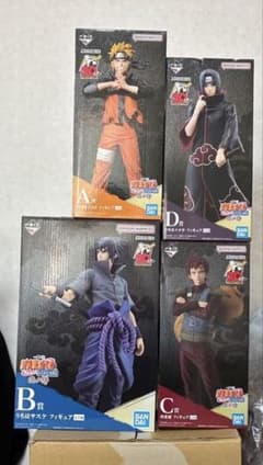 NARUTO 이치 반 쿠지 닌노 絆 A상, B상, C상, D상