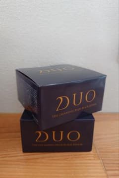 DUO ブラックリペア 黒 90g×2個セット 　新品未使用 種類...のサムネイル