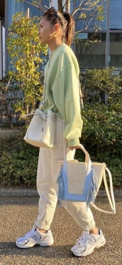 短時間お値下げ！ニューバランス　ayakoバッグで人気の田中彩子さん着用！のサムネイル