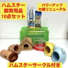 SANKO ルックルックキャリー ハムスターサークル 飼育用品　豪華10点セットのサムネイル