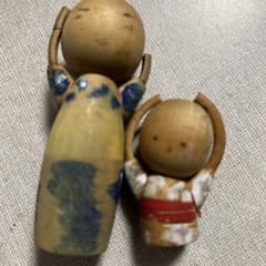創作こけし 2体セット 置物 郷土玩具 - メルカリ