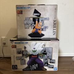ドラゴンボール　ピッコロ　クリリン　フィギュア　ジオラマ　ジオラマ工房　メルカリ ドラゴンボール ピッコロ クリリン 40周年記念フィギュア 2体セット