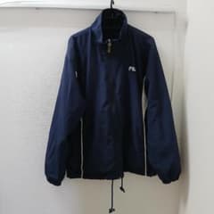 FILA ナイロンジャケット M ネイビー フィラ メンズ アウター