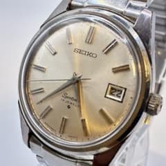 SEIKO 腕時計 ヴィンテージ sportsman シルバー 17石 デート - メルカリ