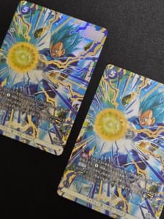 ベジータ SR ★ パラレル DUAL EVOLUTION　2枚セットのサムネイル