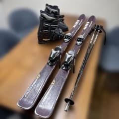XERES CROSS CABU X9 スキー板 ブーツ ストック セット - メルカリ