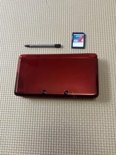 Nintendo 3DS 本体 メタリックレッド ジャンクのサムネイル