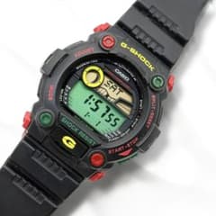 新品電池　G-SHOCK 腕時計　ラスタファリアン　限定モデル　稼働　3098 新品電池 G-SHOCK 腕時計 ラスタファリアン 限定モデル 稼働