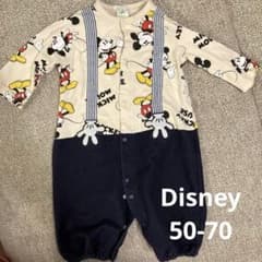 [Sold Out] chil2 Mit Key Mouse Long-sleeved two-way all-in-one jumpsuit style, 50-70cm