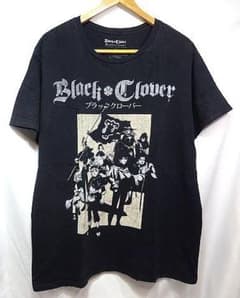 USA 헌옷 Black Clover 블랙 클로버 T 셔츠 애니메이션 미국 헌 옷