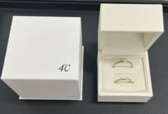 4℃ リング　2点セット売り　箱付きのサムネイル