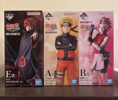 一番くじ NARUTO-ナルト- 疾風伝 風影奪還編 フィギュア まとめ売りのサムネイル