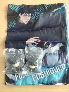 呪術廻戦 【伏黒恵】 まとめ売り ポーチでらっくす ・おねむたん・肩ズンFigのサムネイル