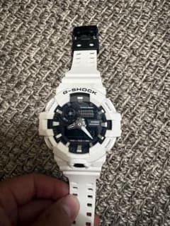 CASIO G-SHOCK ホワイト アナデジ 腕時計 本体 - メルカリ
